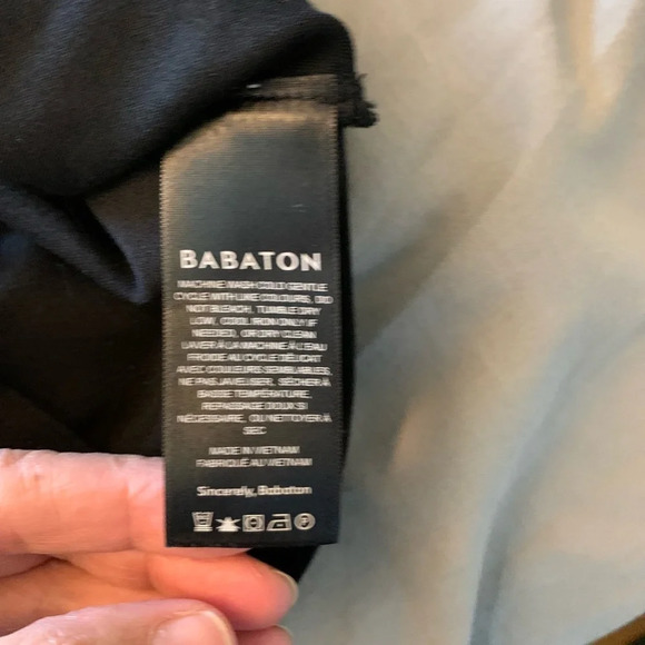 Babaton Harrington Mini Bodycon Dress Black size 8 party dress effortless chic - Picture 11 of 15